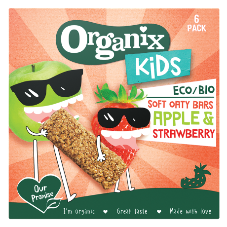 Kids Soft Oaty Bar - Apple & Strawberry 