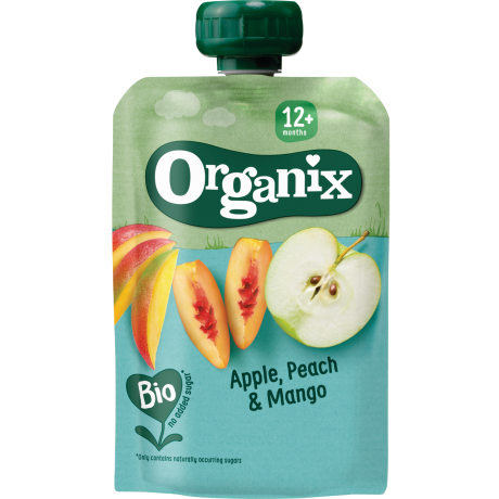 Hero Organix Apple Peach Mango 100g pouch