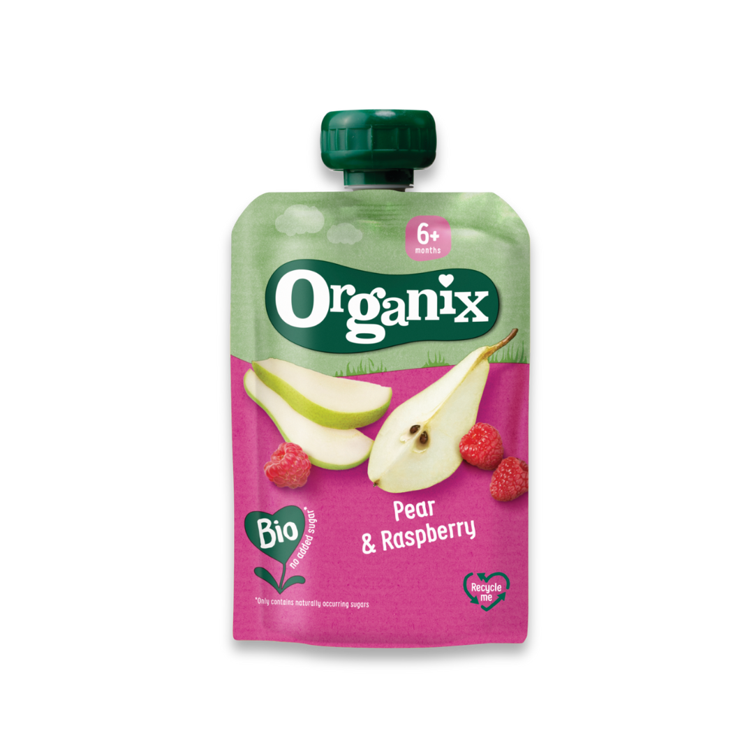 Organix peer en framboos 