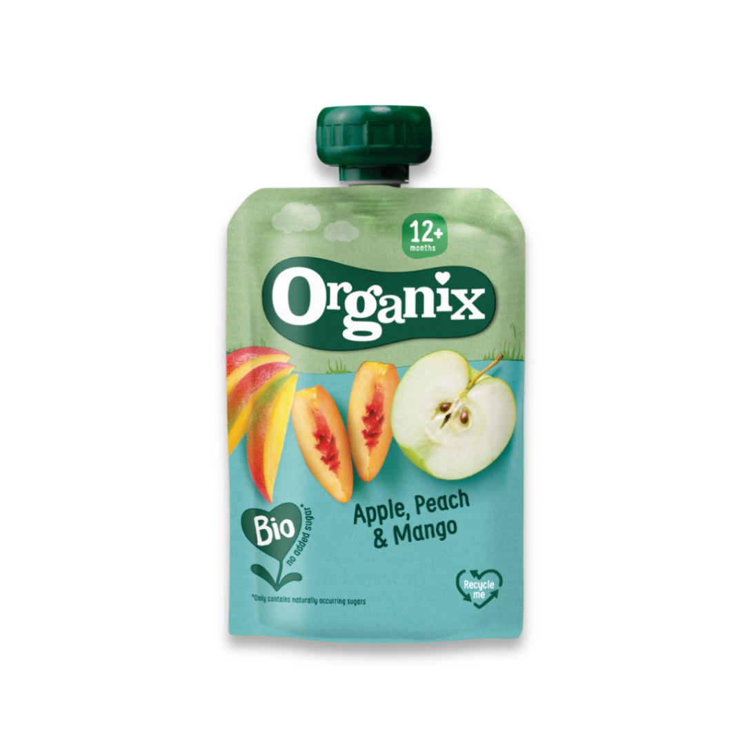 Appel, perzik & mango knijpfruit 12+